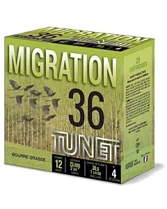 Cartouches Tunet Super Migration Calibre 12/70