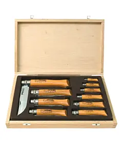 Coffret Couteau Opinel 10 Pièces 