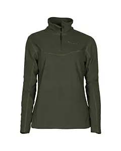 Pull en Polaire Vert Tiveden pour Femme Pinewood