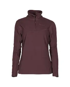 Pull en Polaire Bordeaux Tiveden pour Femme Pinewood