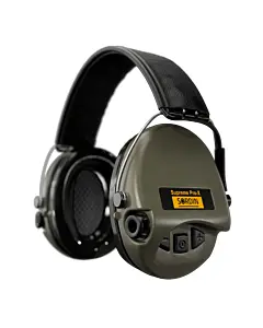 Casque Anti-Bruit Électronique Sordin Supreme Pro X Vert Gel 