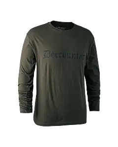 Tee Shirt Logo Deerhunter Manches Longues