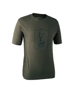 Tee Shirt Blason Deerhunter Manches Courtes
