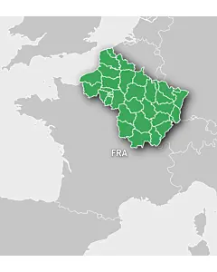 Carte Topographique V6 Pro Pour Colliers GPS Garmin Alpha - Nord Est