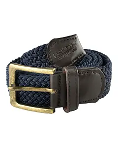 Ceinture élastiquée tressée Jack Pyke - Ceinture Bleue Marine