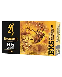 Balles Browing BXS Monolithique Sans Plomb - 6.5 Creedmoor - 120 grains