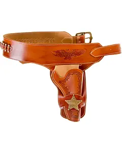 Ceinturon-Avec-Holster-Sherif-Pour-Revolver