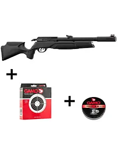 Pack Carabine PCP Gamo Arrow Calibre 4,5MM 19,9 Joules sans Lunette