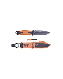 Couteau de Survie Browning Ignite Black Orange