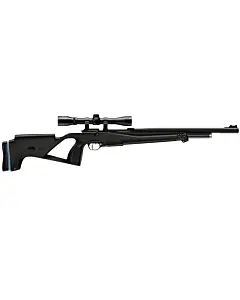 Pack Carabine à Plombs PCP Stoeger XM1 Calibre 4,5 Lunette 4x32, Pompe et Chargeurs