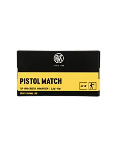 Balles 22LR Percussion Annulaire RWS Pistol Match