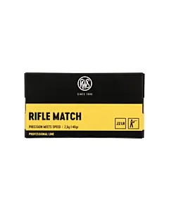 Balles 22LR Percussion Annulaire RWS Rifle Match