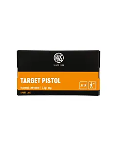 Balles 22LR Percussion Annulaire RWS target Pistol