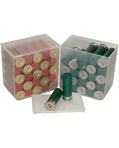 Boite Plastique Pour 25 Cartouches Calibre 12/70 - Lot de 4