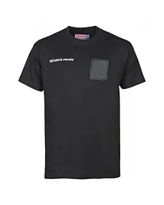 T-Shirt Securite Cityguard Grande Fenetre Noir