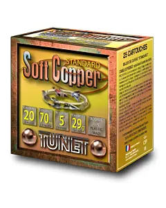 Cartouches Tunet Soft Copper Standart Calibre 20/70