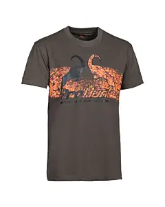 Tee-Shirt de Chasse Prohunt Marron
