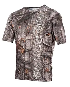 T-shirt De Chasse Treeland Camo Forest