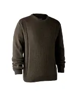 Pull De Chasse Col Rond Deerhunter Sheffield Dark Elm