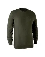 Pull De Chasse Col Rond Deerhunter Kingston Green Melange