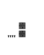 Paire D'Embases Warne En Acier Pour Carabines