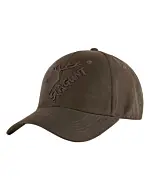 Casquette Peisey Stagunt Marron Logo Noir