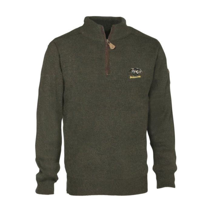 Pull De Chasse Broderie Sanglier Percussion